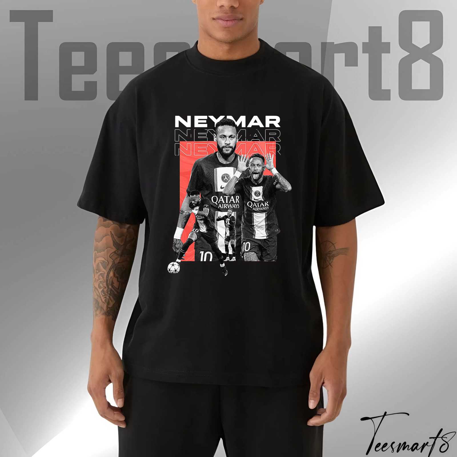 Neymar Tee – Iconic Football Legend Graphic Shirt